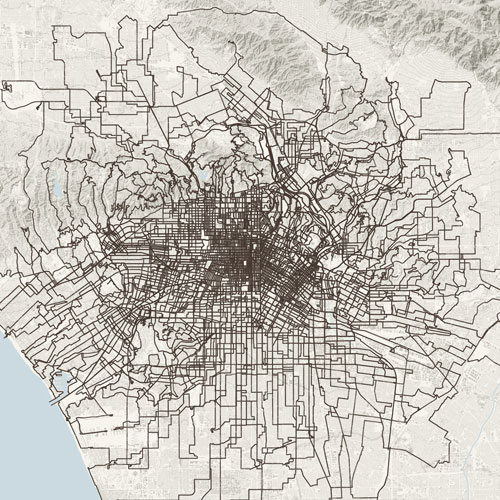 The Passage ride cumulative route map