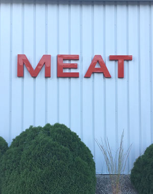 meat wall